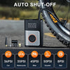 Tire Inflator Portable Air Compressor, 160 PSI Portable Tire Inflator for Car, Car Tire Air Pump Portable with Tire Pressure Gauge, Portable Air Compressor for Car Tires, Motorcycle, Bicycle and More