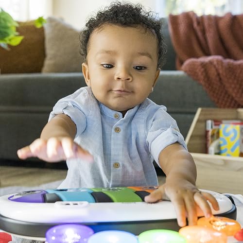 Baby Einstein 4-in-1 Kickin' Tunes Music and Language Play Gym and Piano Tummy Time Activity Mat