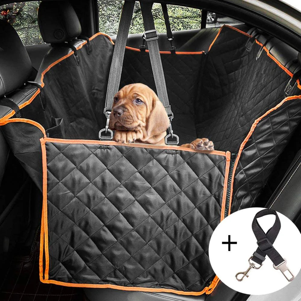 Car Dog Pad Dirt-proof Waterproof Designer Dog Car Seat Cover Pet Back Mat Dog Mat Car Rear Seat Pet Pad