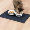 Silicone Waterproof Pet Mat For Dog Cat Pet Food Pad Pet Bowl Drinking Mat Dog Feeding Placemat Portable Outdoor Feeding