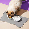 Things for Cats Silicone Pet Feeding Dog and Cats Bowl Food Mat Puppy Feeder Tray Water Mat Placemat Cat's Accessories Products