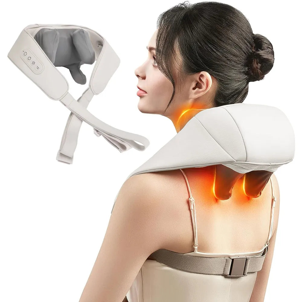 Neck Chiropractic Massager for Shoulder Pain Relief - Bubba My Shop