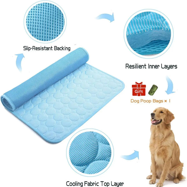 Dog Mat Summer Cooling Pad Mat - Bubba My Shop