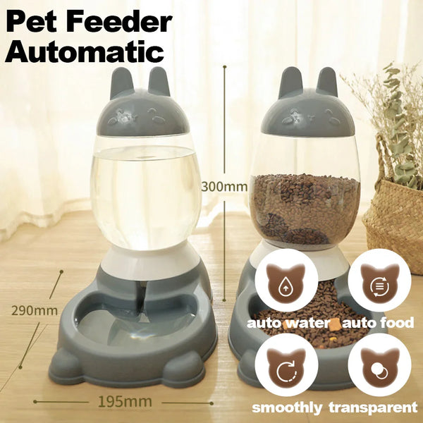 Pet Automatic Feeder Dog Water Dispenser - Bubba My Shop