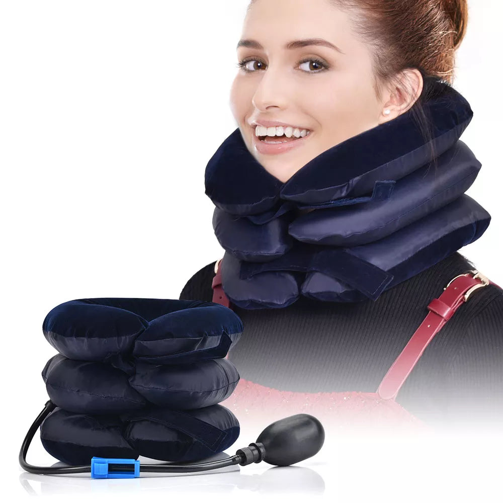 Inflatable Neck Collar Pillow Posture Correct - Bubba My Shop